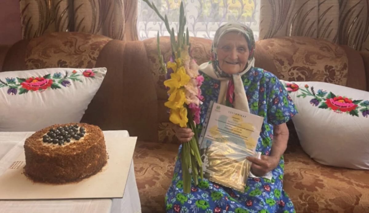 Жителька Вінниччини відзначила 100-річний ювілей